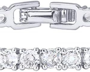 Classic Tennis Bracelet Gold Plated 3mm - Image 9