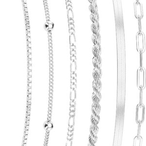 Gold Bracelet Set 14K Plated Women - Image 11
