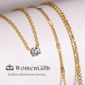 Layered Necklace Set Gold Plated Women - Image 6