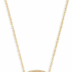 Pendant Necklace 14k Gold-Plated Women